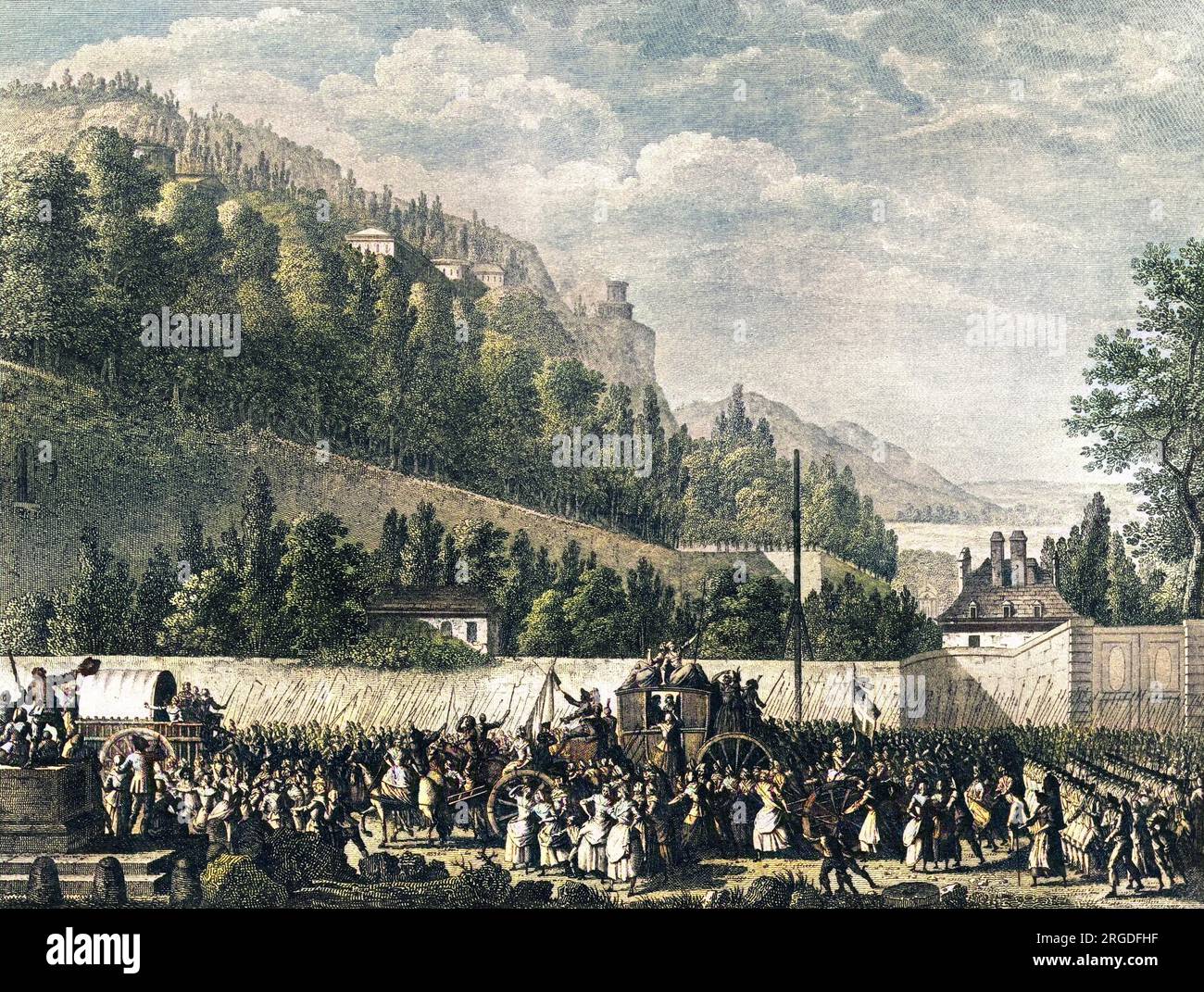 Let them eat cake marie hi-res stock photography and images - Alamy, image size:1300x1071