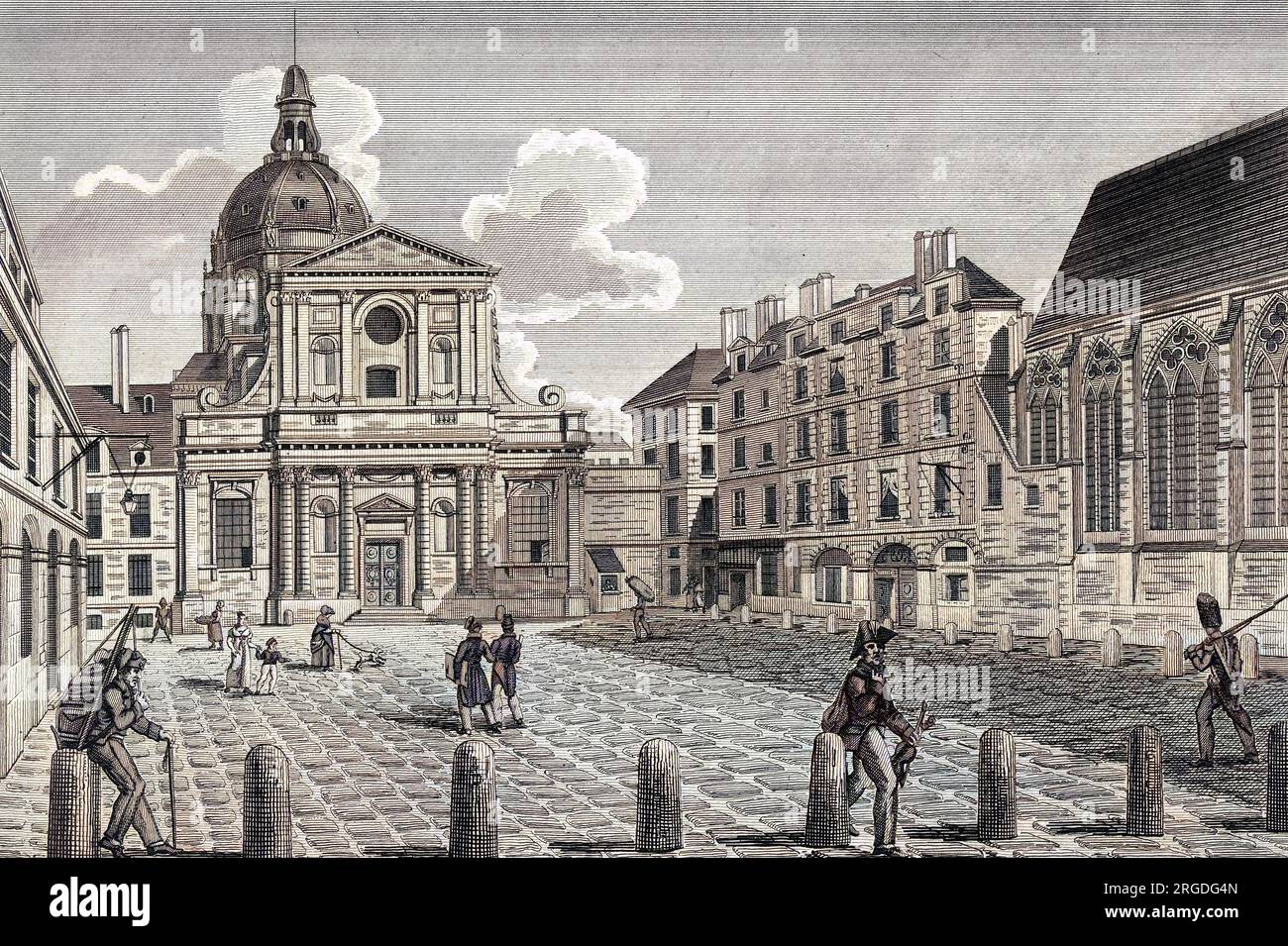 Paris in the 18th century hi-res stock photography and images - Alamy