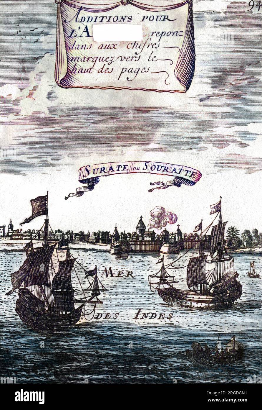 Surat is the location of the first British trading station in India ...