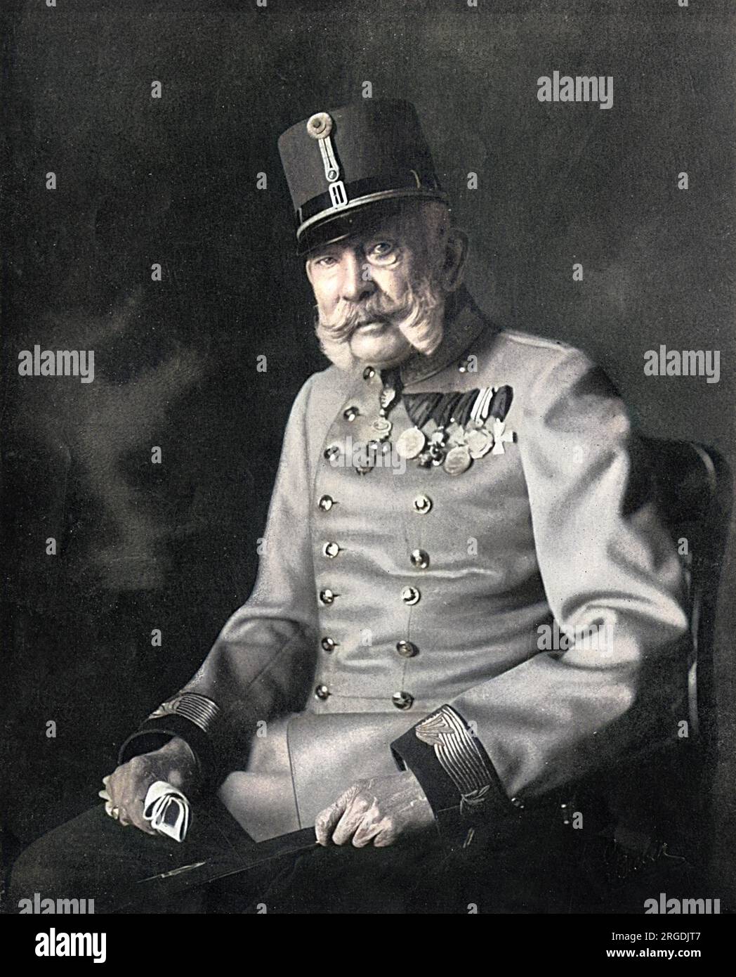 Franz Josef, Emperor of Austria and King of Hungary (18301916). The