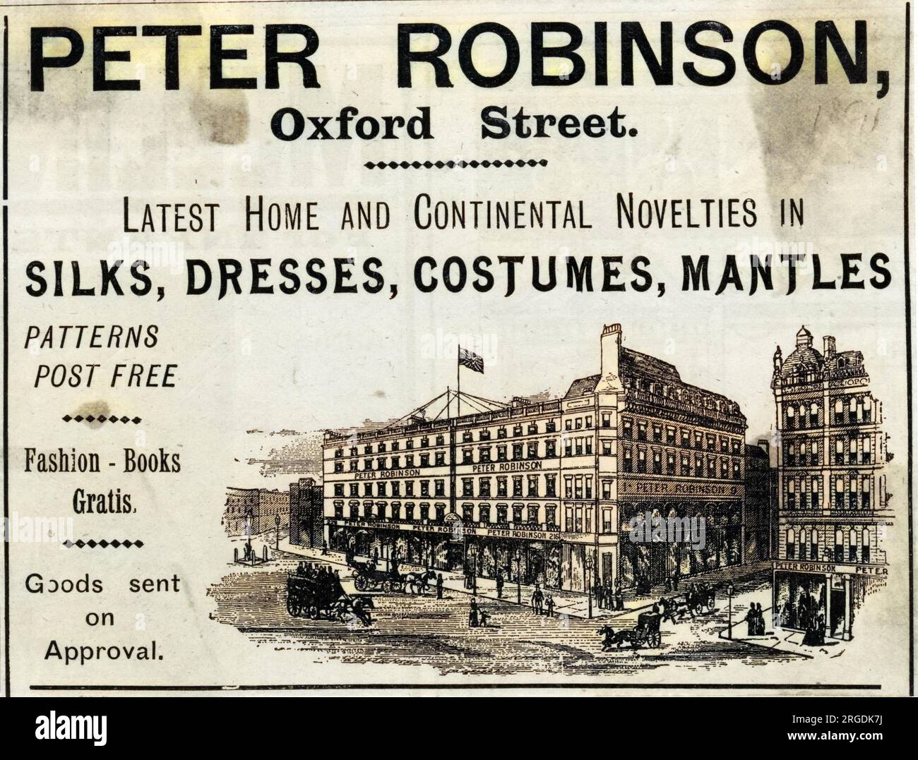 Peter Robinson's department store Stock Photo - Alamy