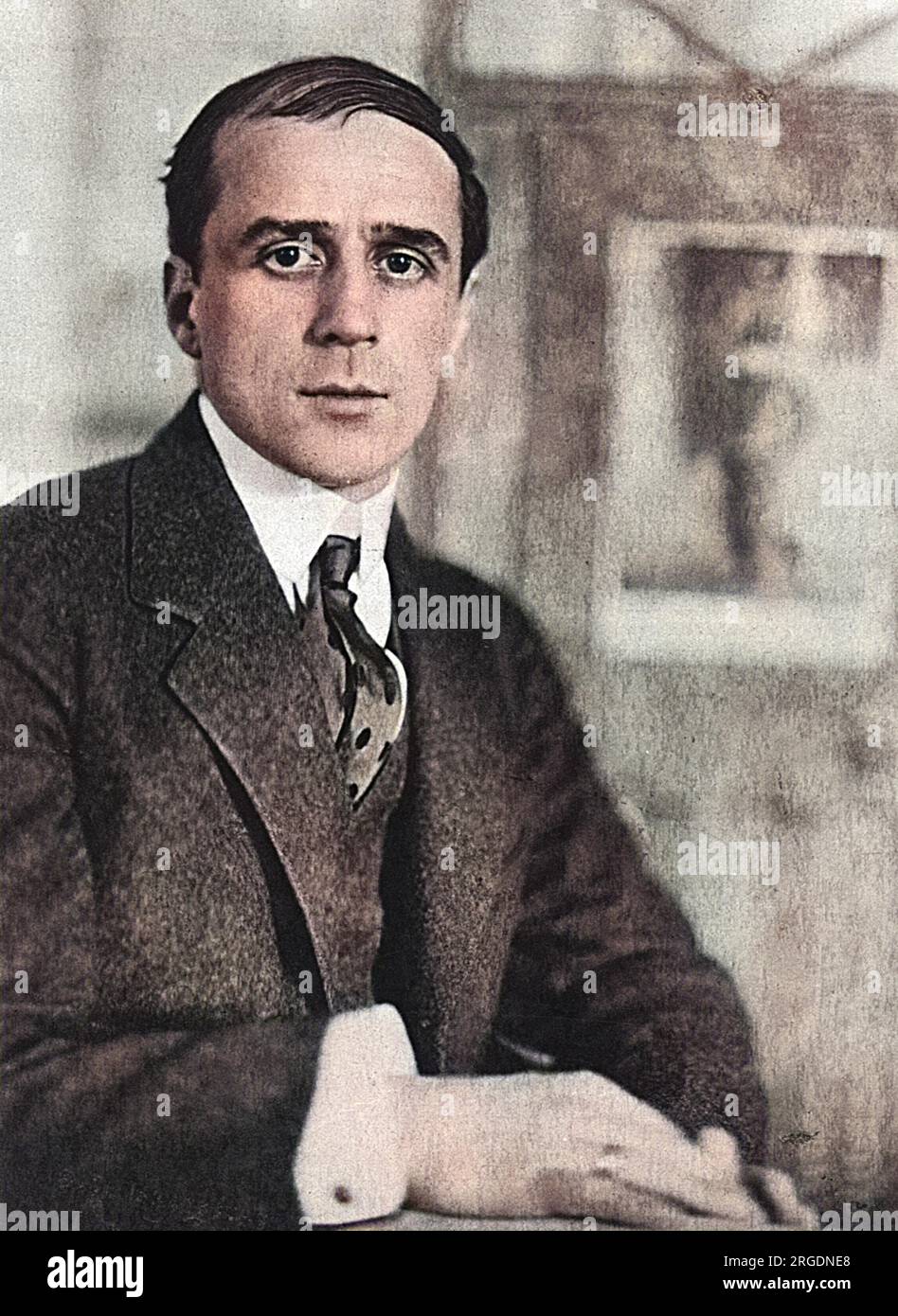 Michel Fokine (Mikhail), (1880 - 1942), Russian choreographer and ballet dancer. He staged more than 70 ballets in Europe and the USA, most famously with the Ballets Russes. Stock Photo