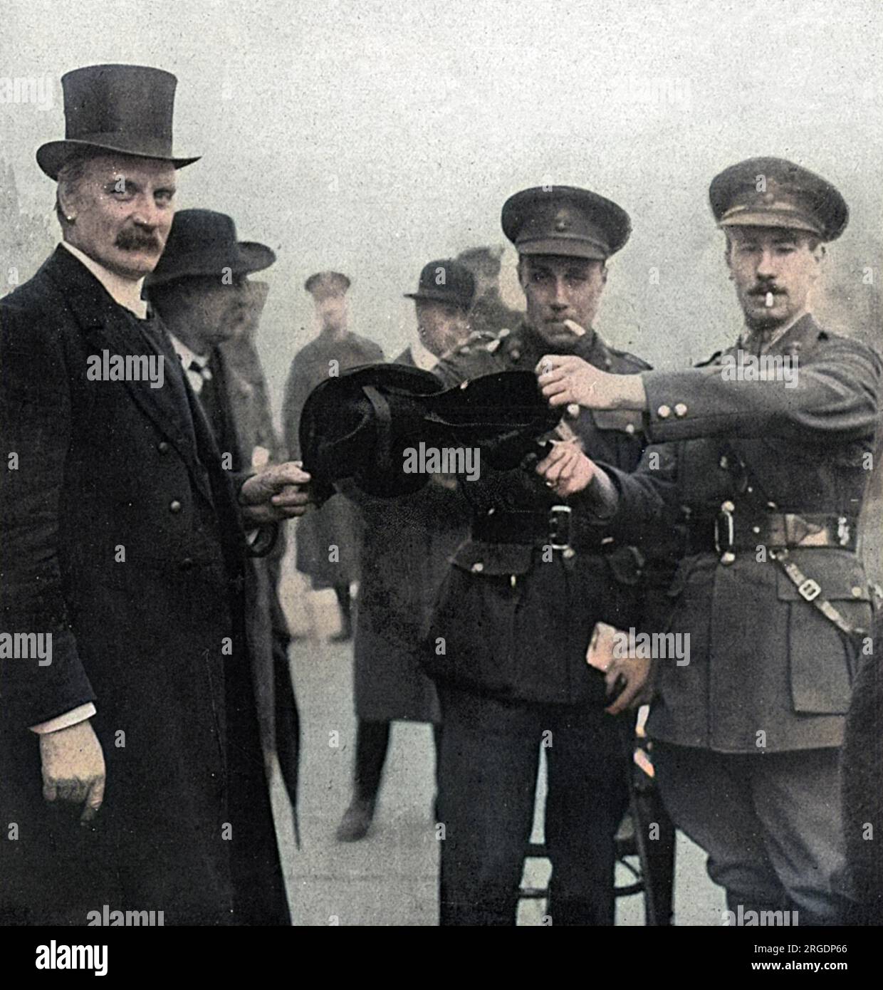 Battered bowler hat hotsell