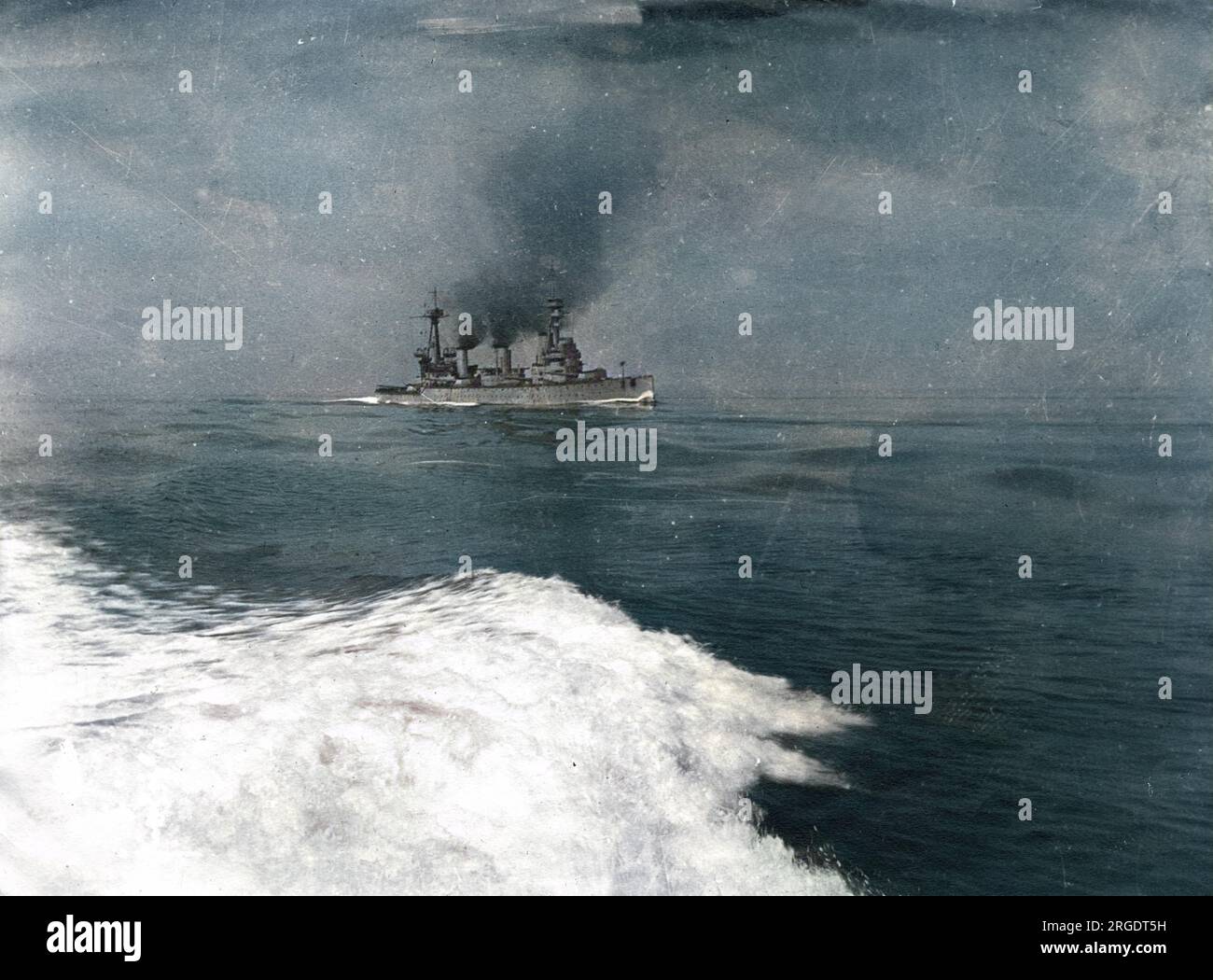 HMS Indefatigable, British battlecruiser, launched 1909, served during