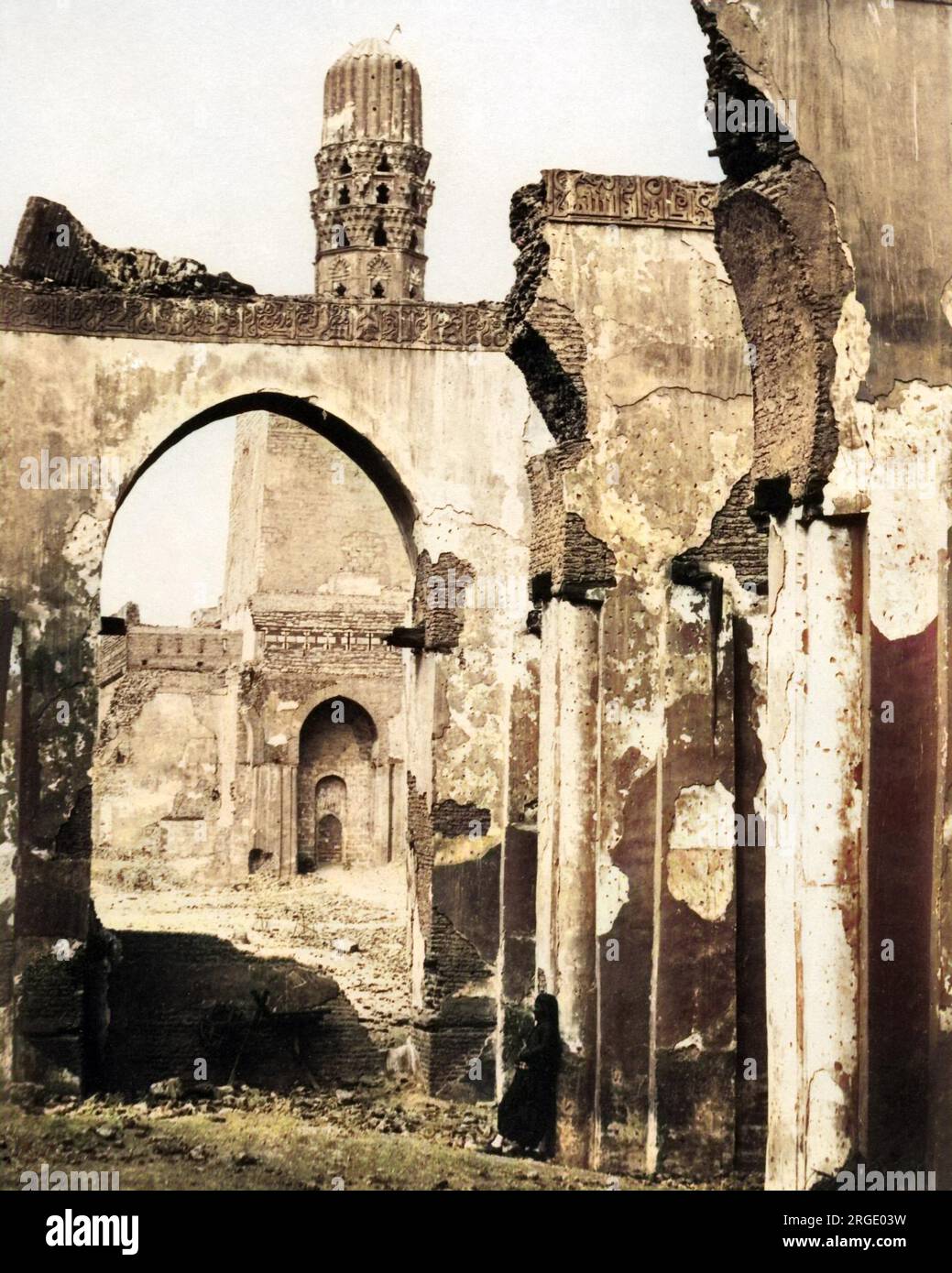 Mosque of El Hakim, Cairo, Egypt. Stock Photo