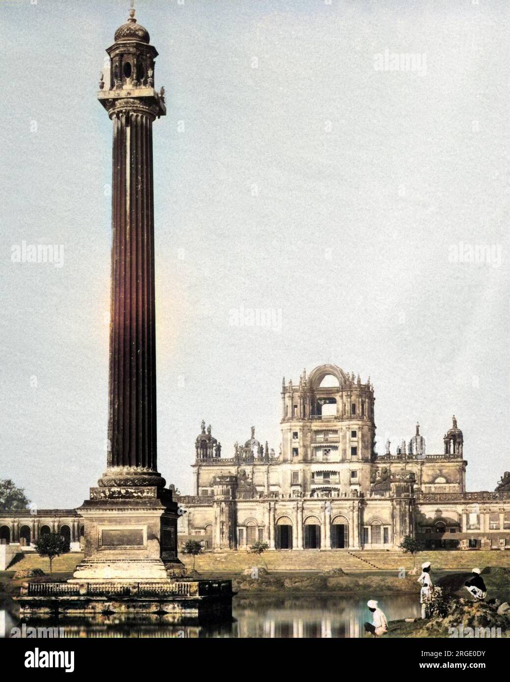 La Martiniere College, Lucknow, Uttar Pradesh, India.  It is named after its founder, Major General Claude Martin. Stock Photo