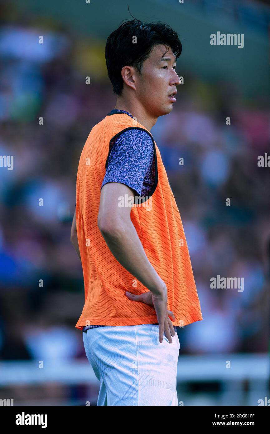 Heung min son football hi-res stock photography and images - Alamy