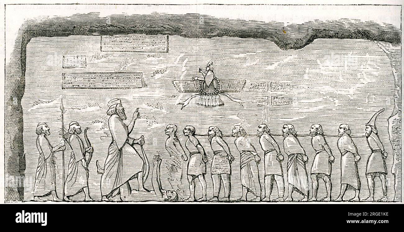 Slaves In Mesopotamia Stock Photo