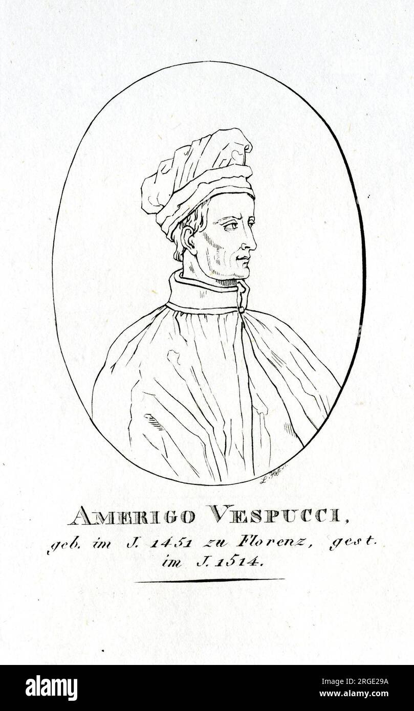 Amerigo Vespucci - Explorer Stock Photo - Alamy