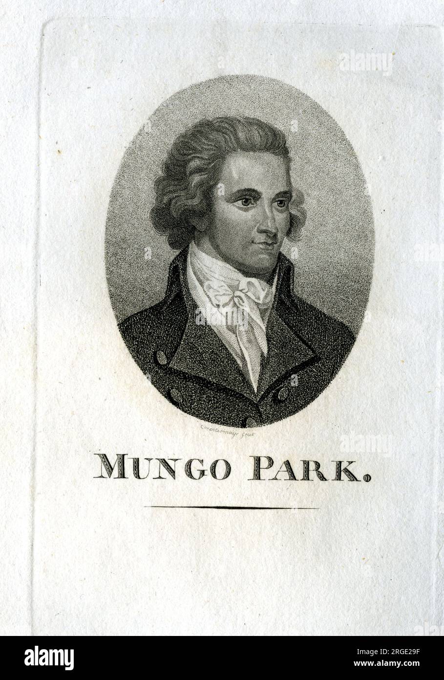 Mungo Park Traveller Stock Photo Alamy