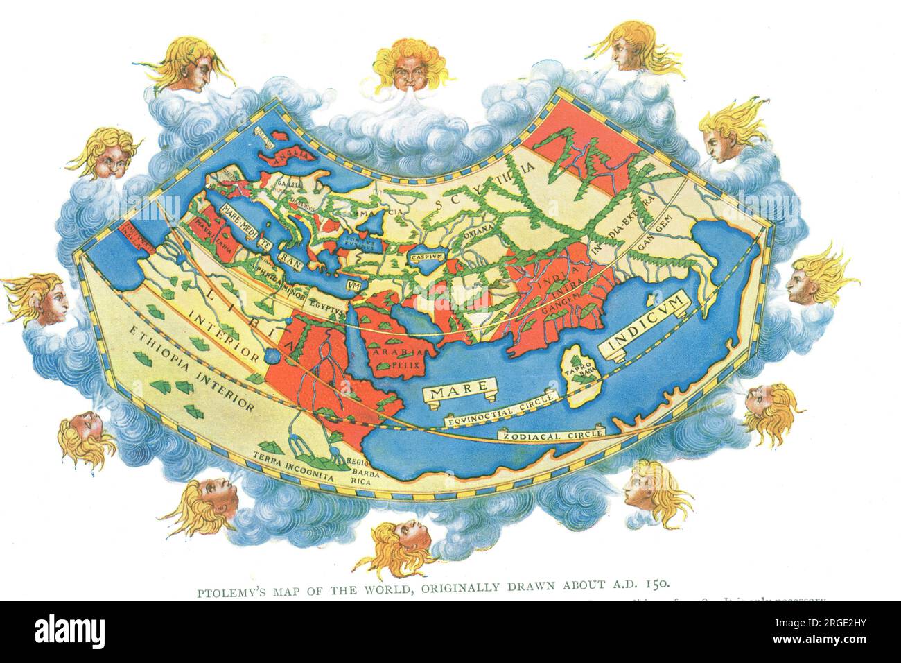 Ptolemy map hi-res stock photography and images - Page 3 - Alamy