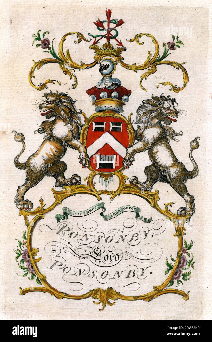 Ponsonby Lord Ponsonby Stock Photo Alamy