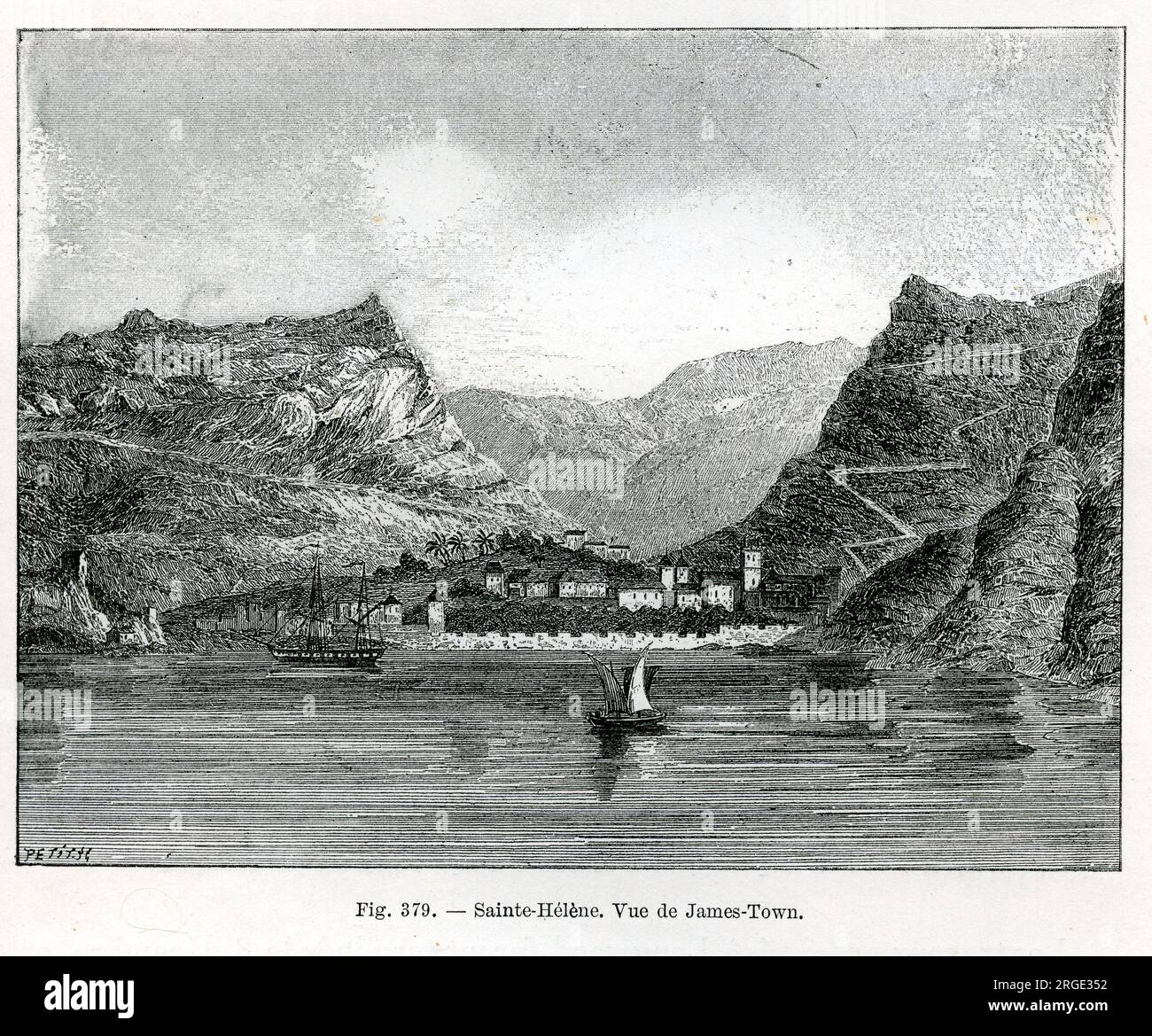 View of st helena historical hi-res stock photography and images - Alamy