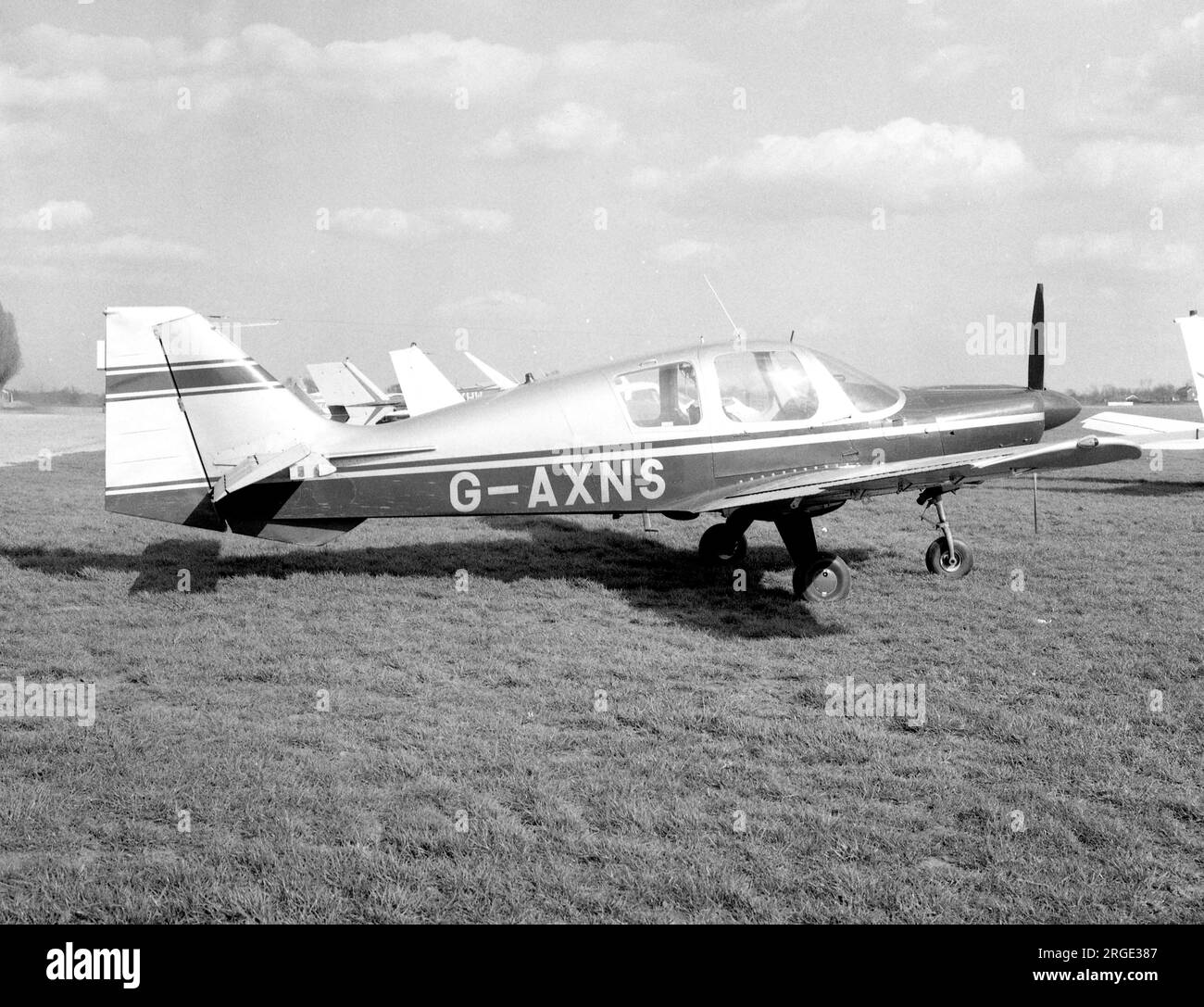 Beagle B-121 Pup 150 G-AXNS (msn B121-110) Stock Photo
