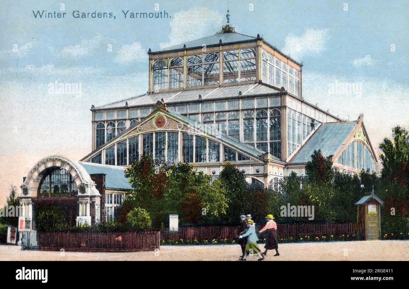 Winter Gardens, Great Yarmouth, Norfolk Stock Photo Alamy