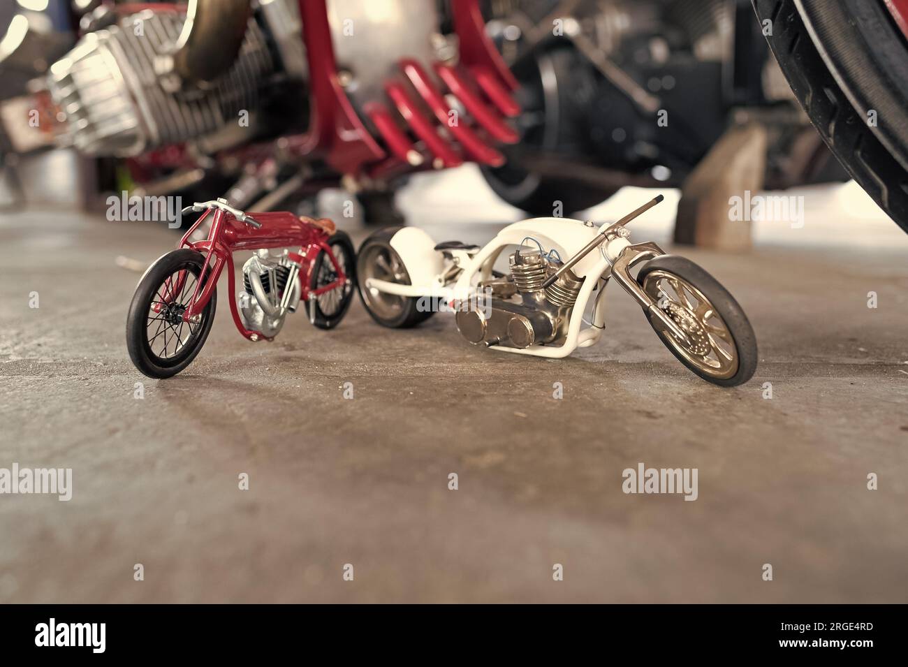 miniature toy motorcycles