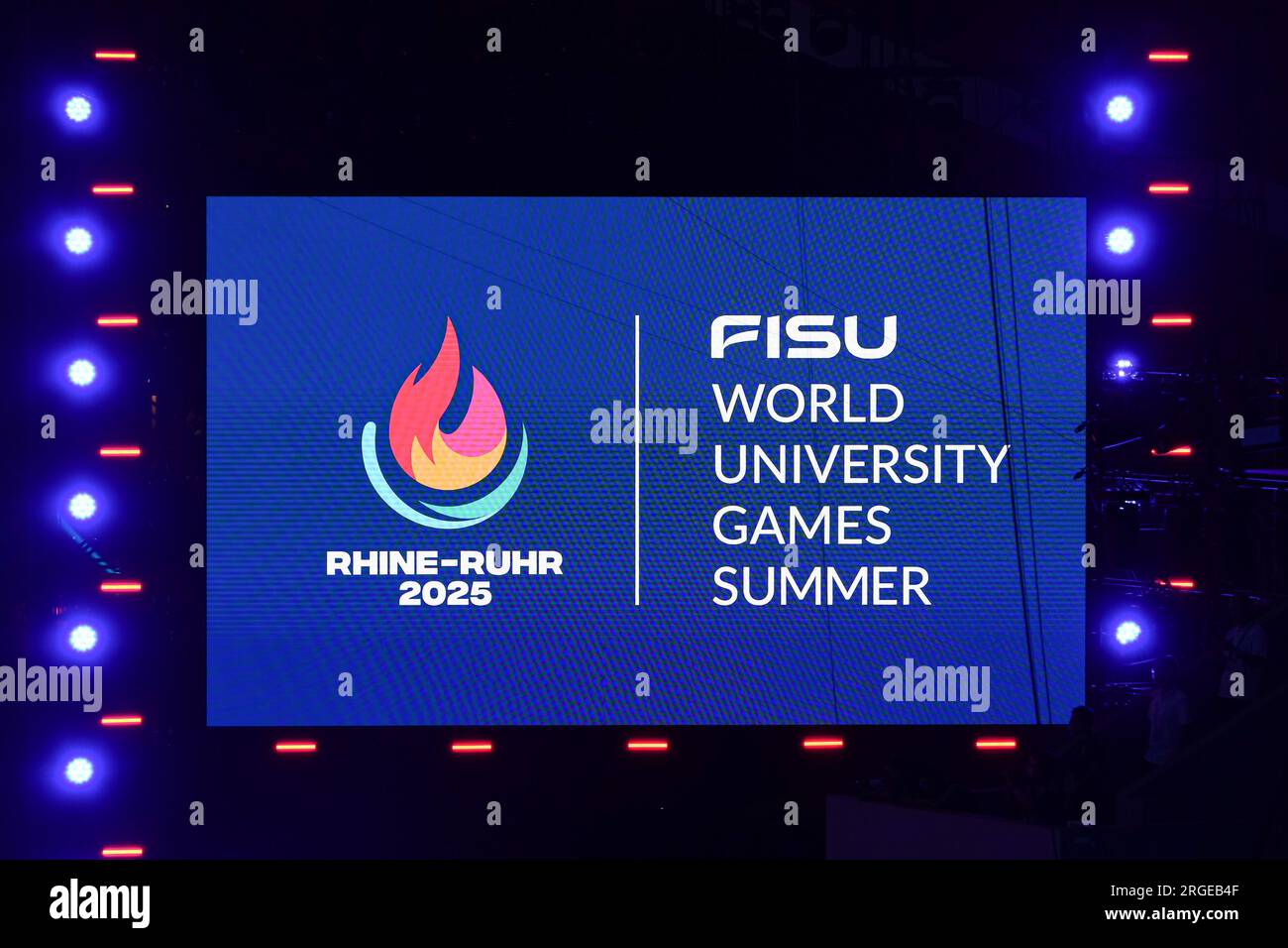 General view, AUGUST 8, 2023 Closing Ceremony during Chengdu 2021