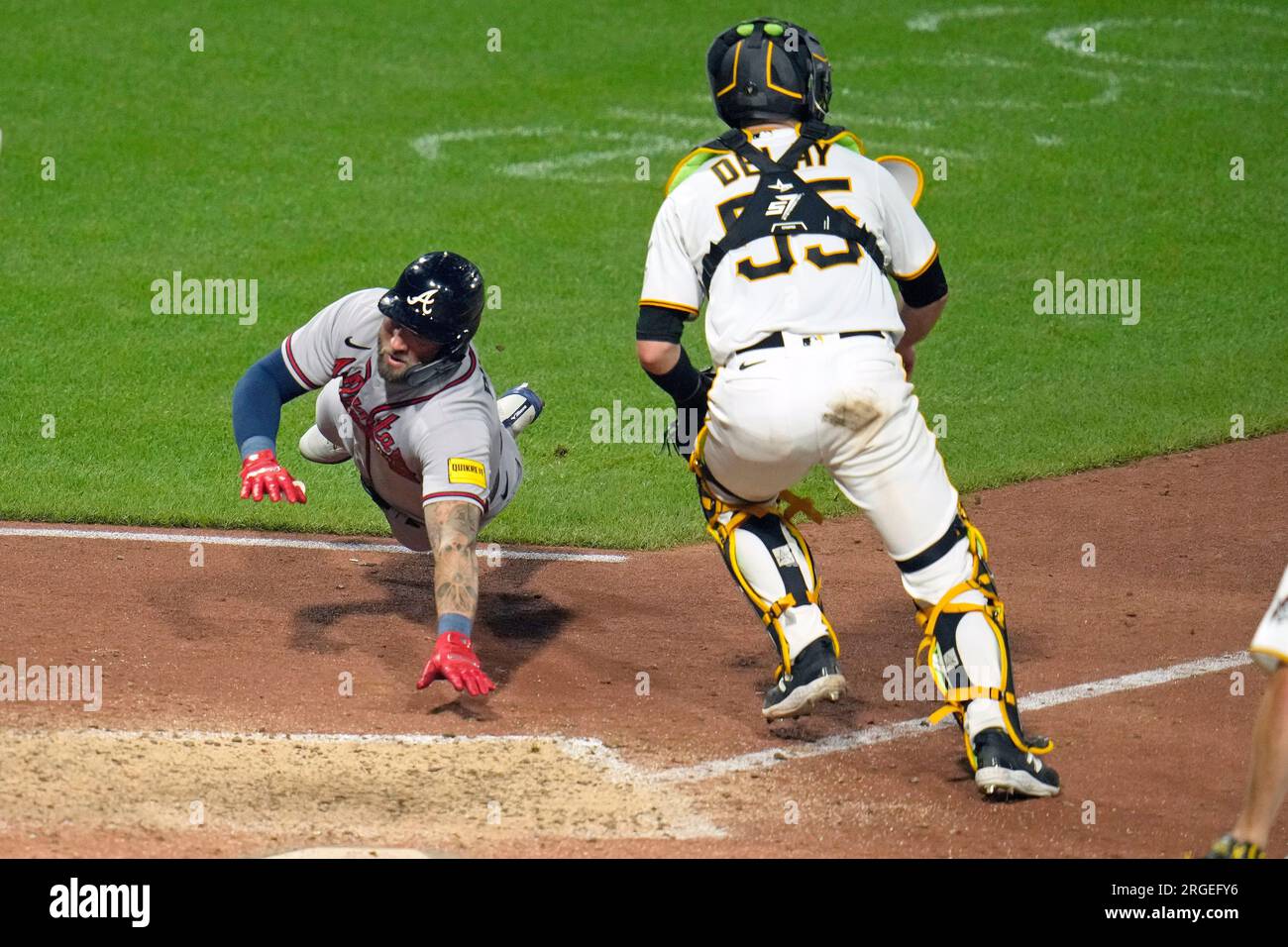 Atlanta Braves Pinch Hitter Charlie Culberson Editorial Stock Photo - Stock  Image