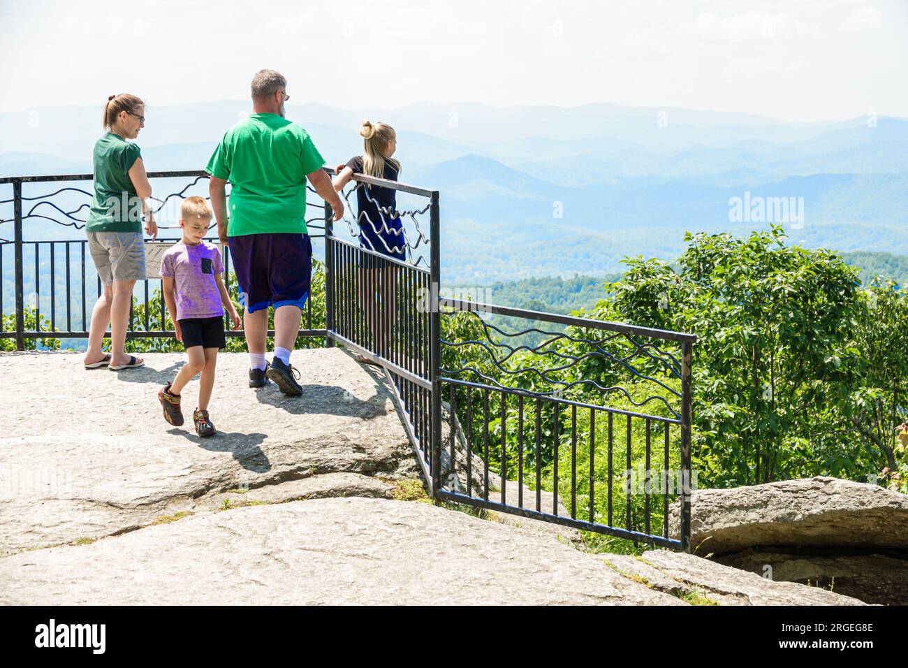 Laurel Park North Carolina,Jump Off Rock overlook,Appalachian Blue ...