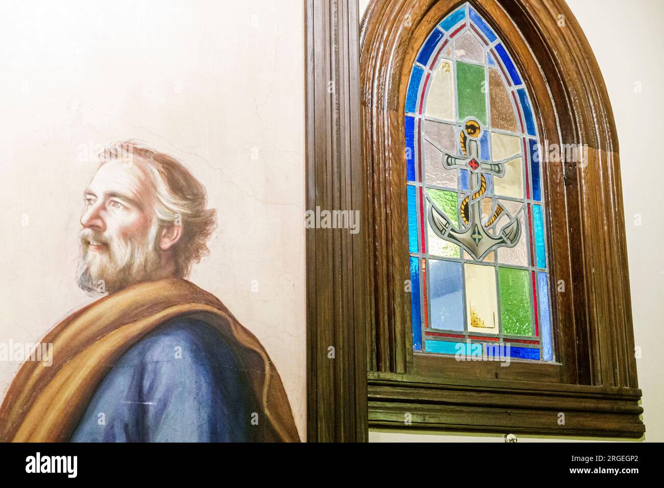 Charlotte North Carolina,St. Peter's Catholic Church,stained glass