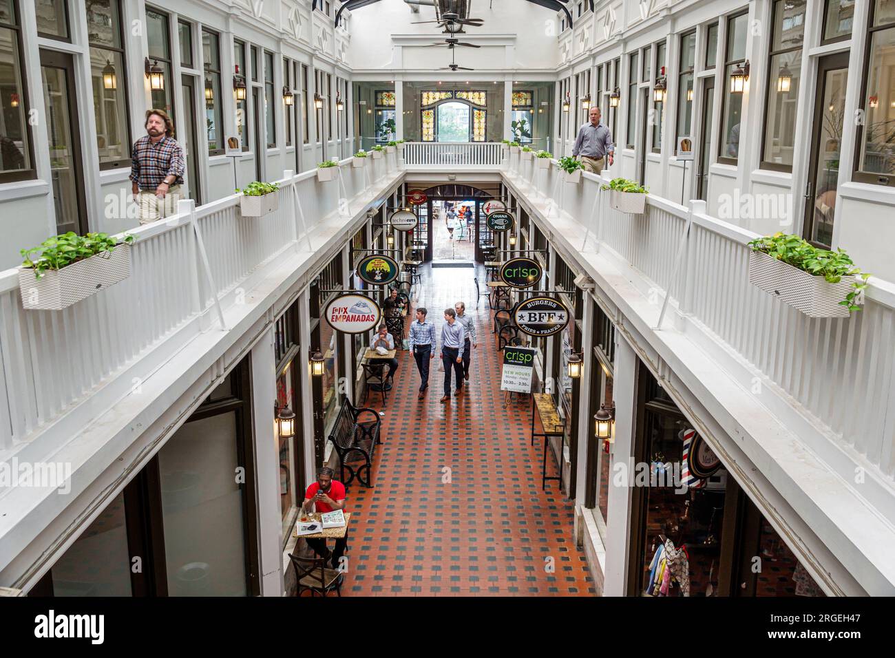 Charlotte North Carolina,South Tryon Street,Latta Arcade,Art deco