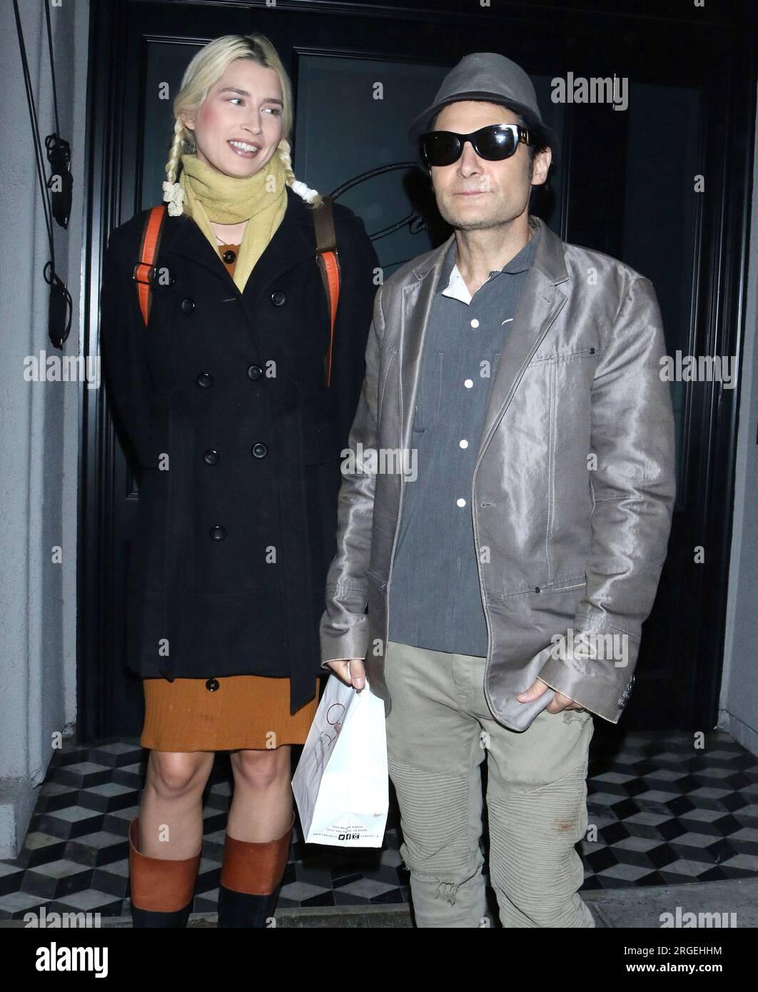 AUGUST 7th 2023 Actor Corey Feldman and his wife fashion model(01)