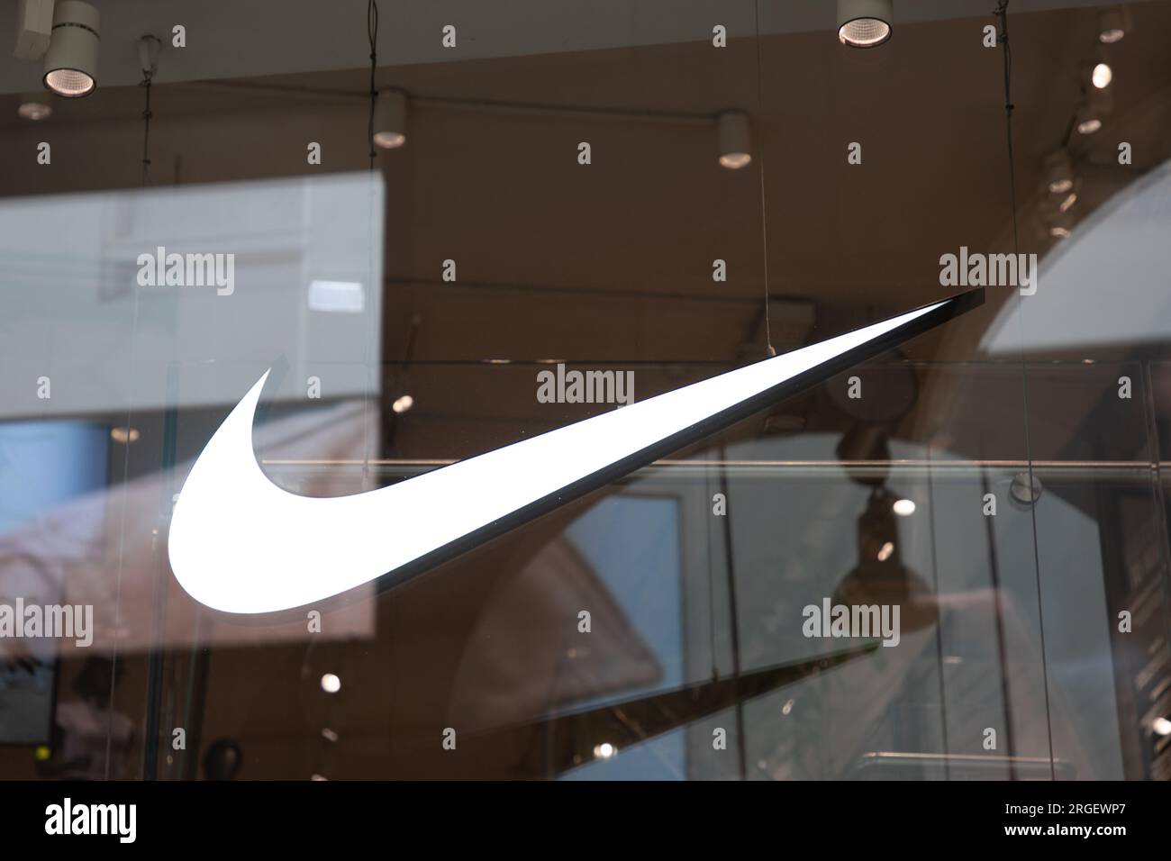 Nike store entrance hi-res stock photography and images - Page 2 - Alamy