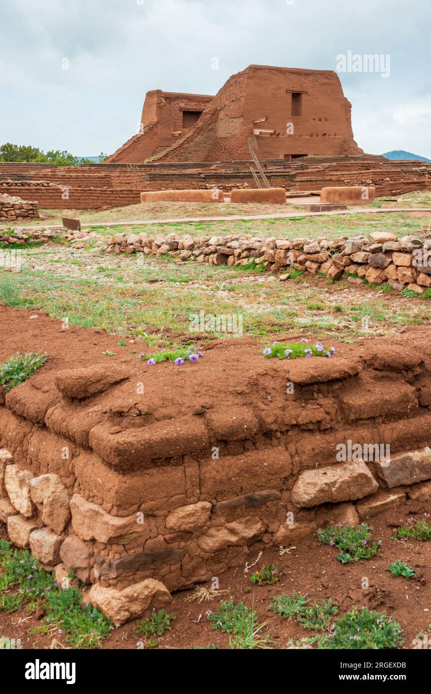 Pecos National Historical Park in San Miguel County, New Mexico Stock Photo Alamy