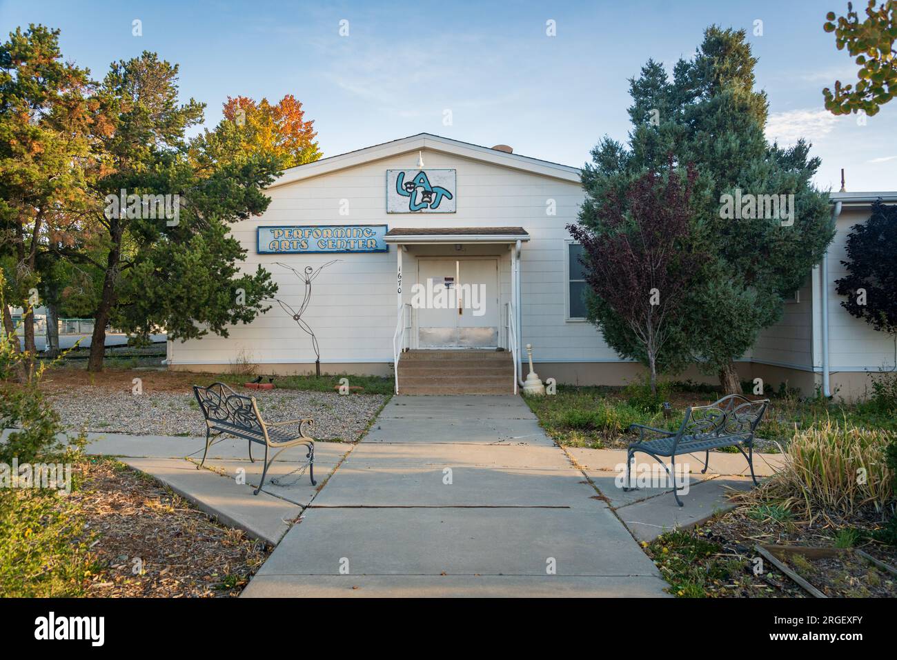 Bradbury Science Center in New Mexico Stock Photo