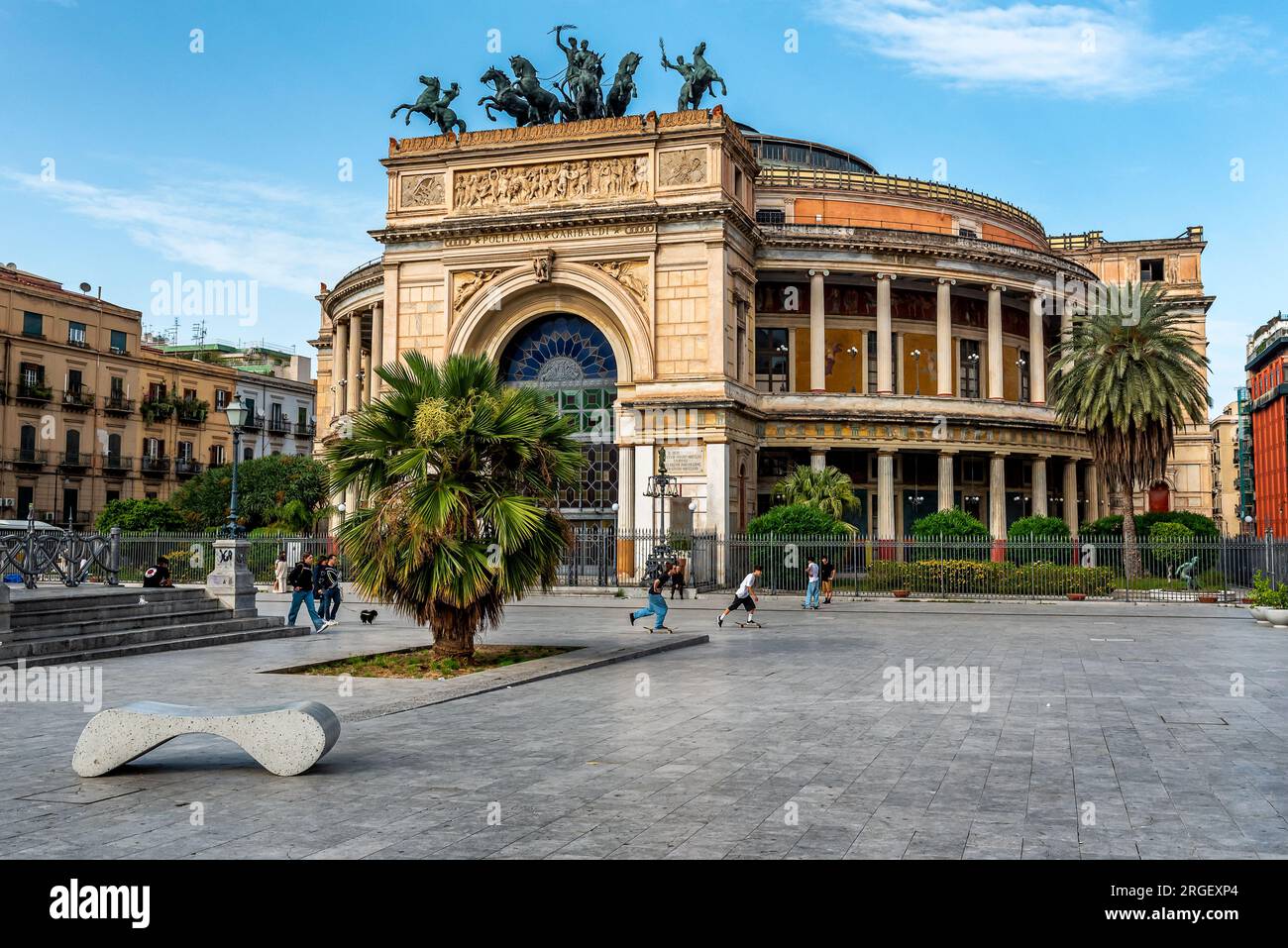 Sicilian neoclassical architecture hi-res stock photography and images ...