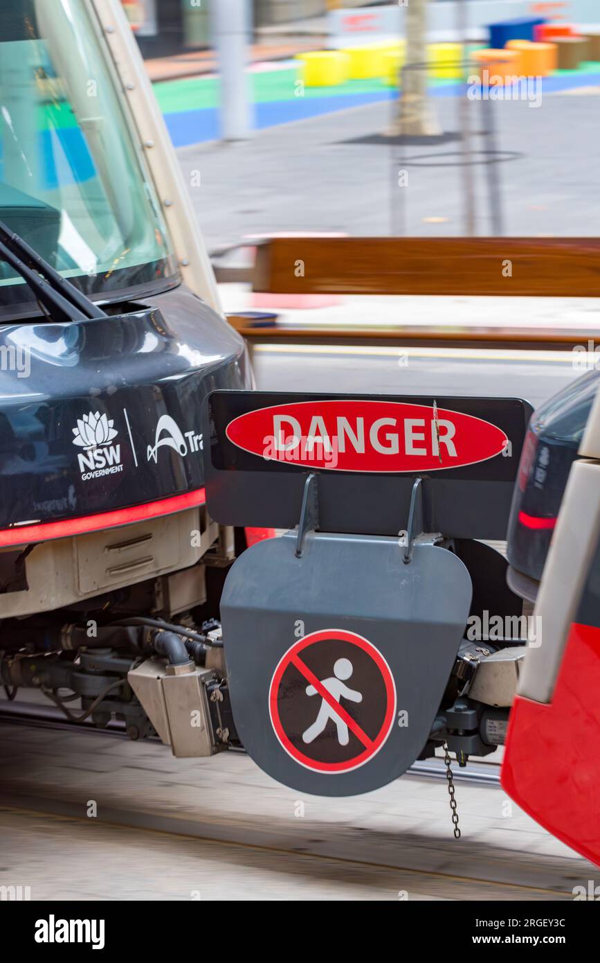 Safer sydney trams hires stock photography and images Alamy