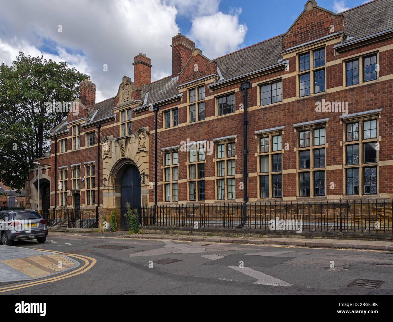 A former gaol building dating from 1791, Northampton, UK Stock Photo