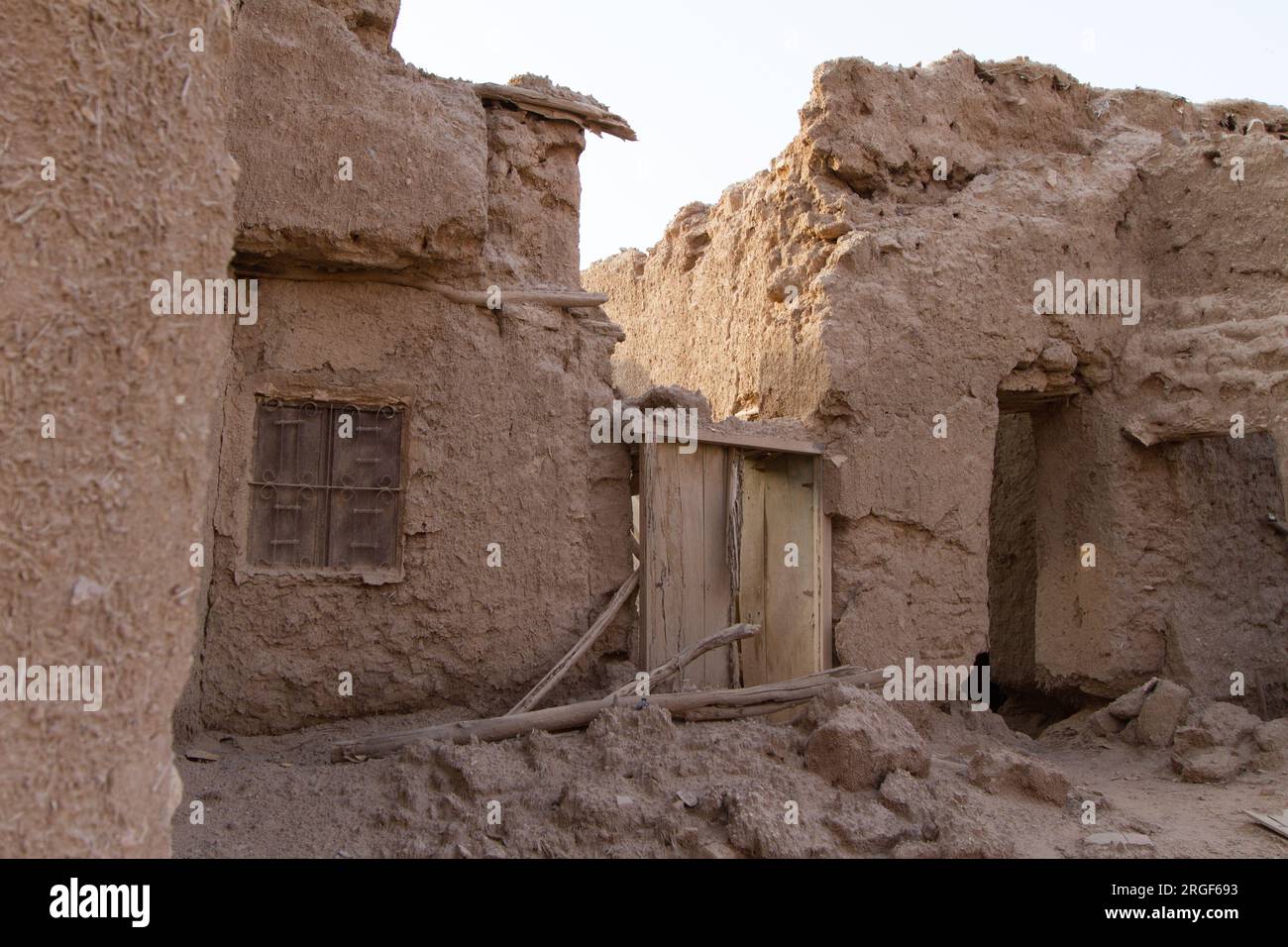 arabian heritage village in riyadh in Saudi Arabia Stock Photo