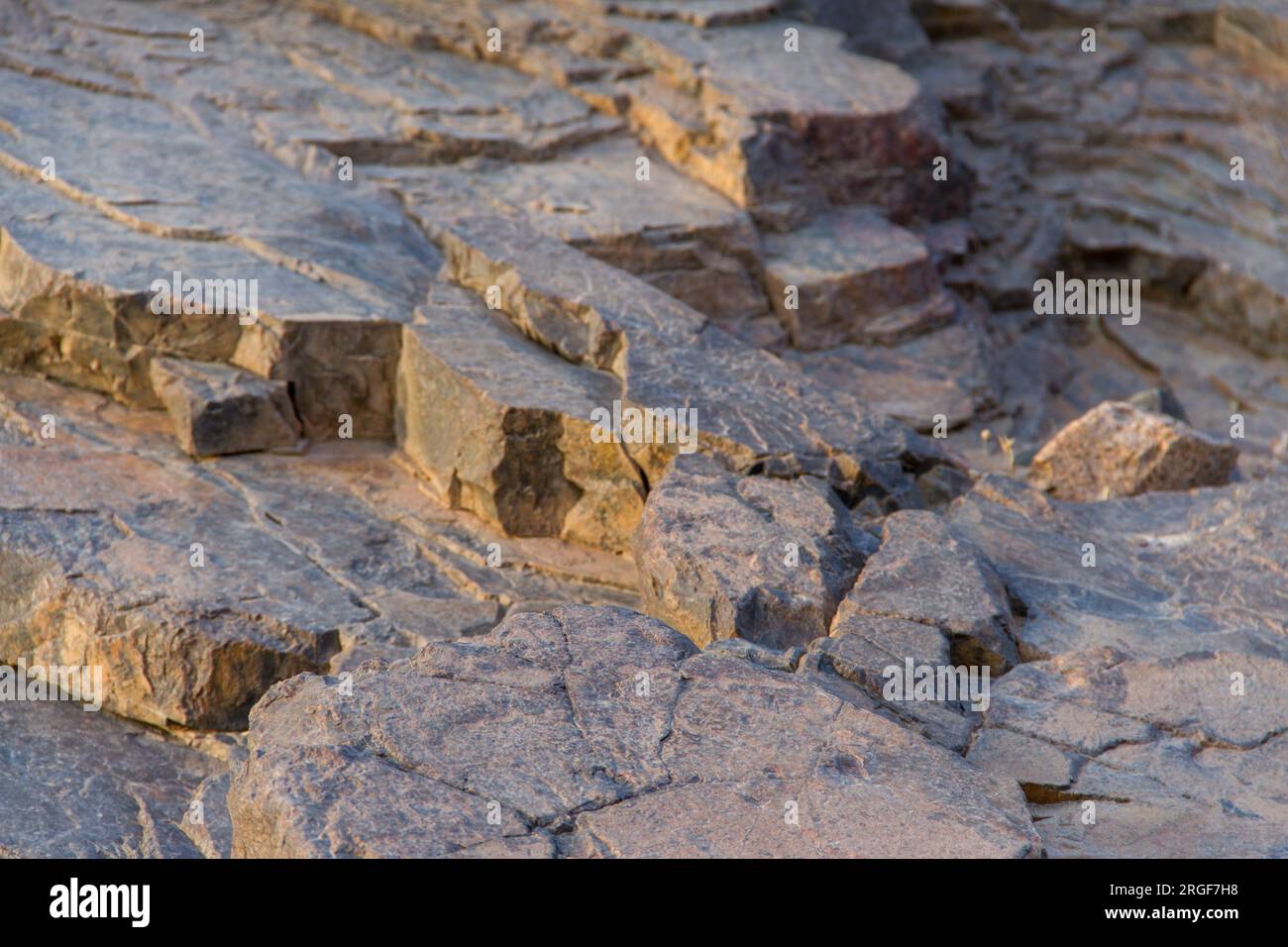 mountains and hills  in a town near riyadh in Saudi Arabia Stock Photo