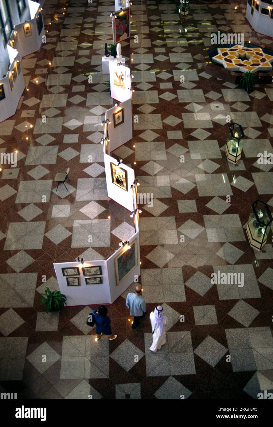 Art Exhibition Cultural Centre Abu Dhabi UAE Stock Photo Alamy