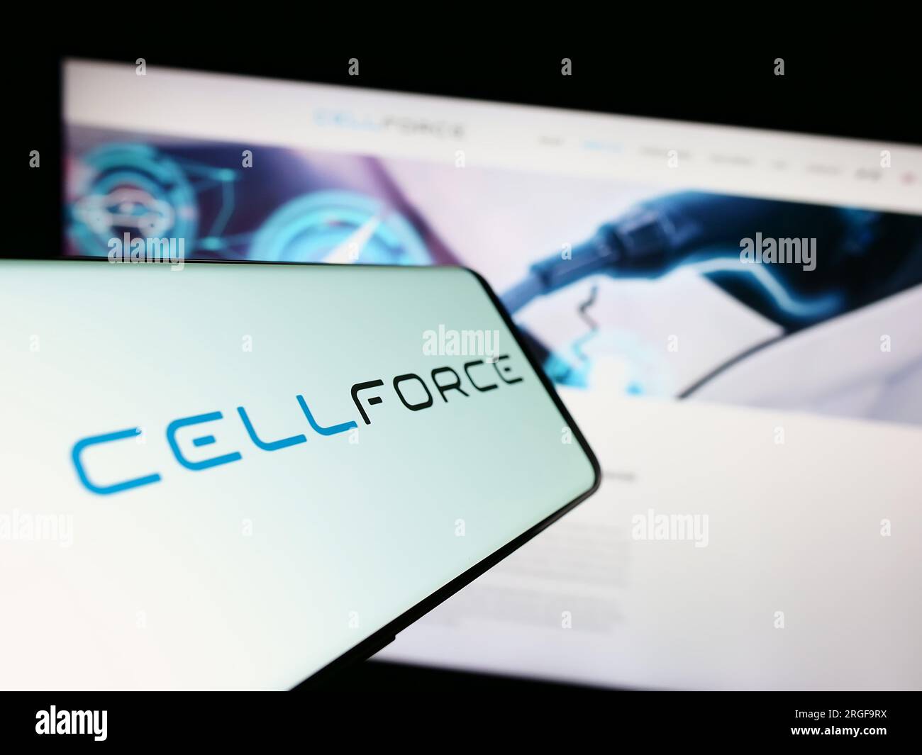 Cellforce logo hires stock photography and images Alamy