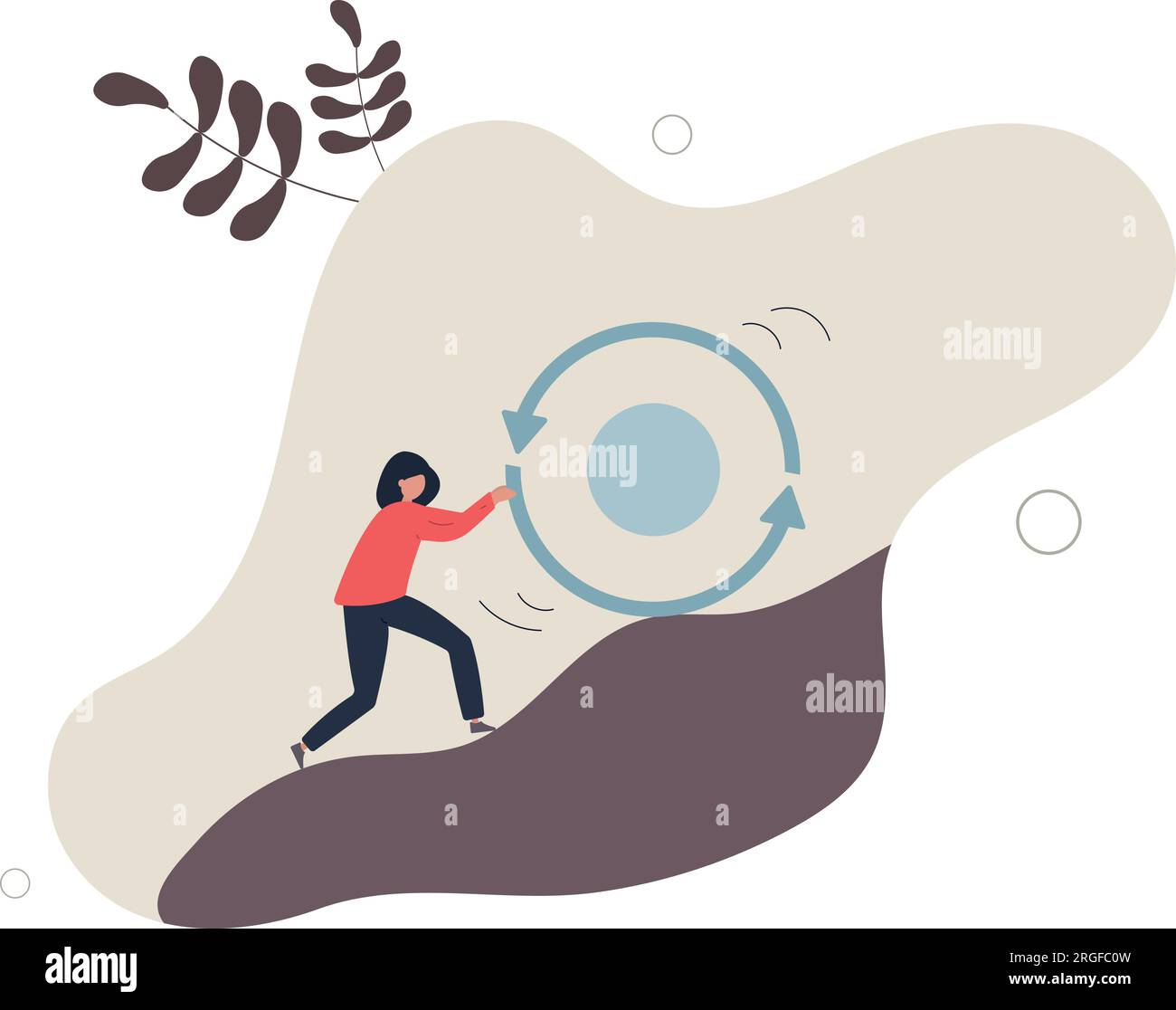 Maintain growth direction Stock Vector Images - Alamy