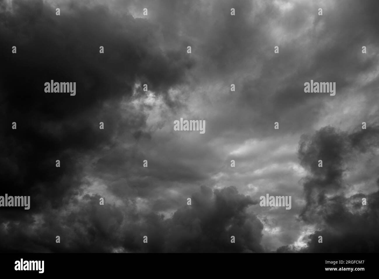 Scenic shot sky clouds Black and White Stock Photos & Images - Alamy