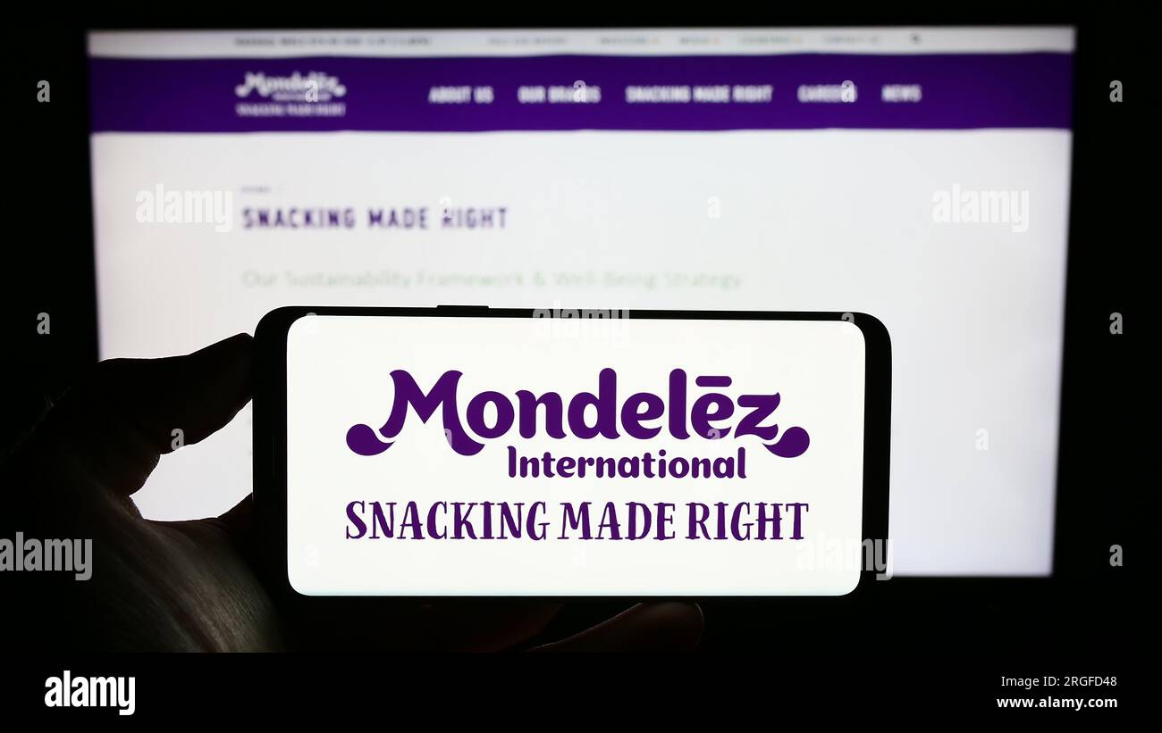 Mondelez international logo hi-res stock photography and images - Alamy