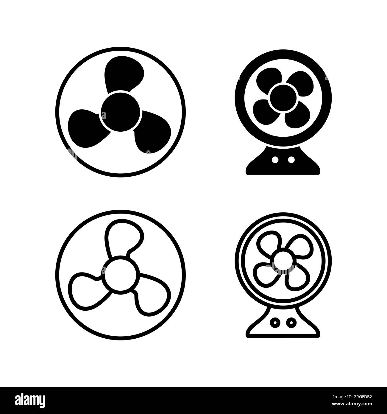 Fan icon vector. blower icon. propeller. ceiling Stock Vector Image ...