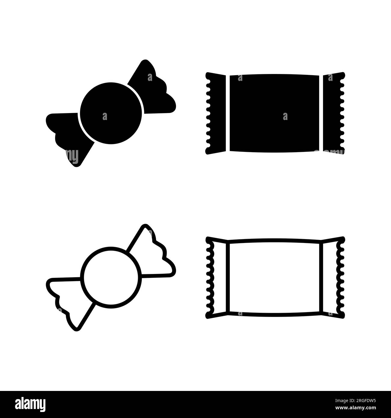 Candy icon vector. candy vector icon Stock Vector Image & Art - Alamy