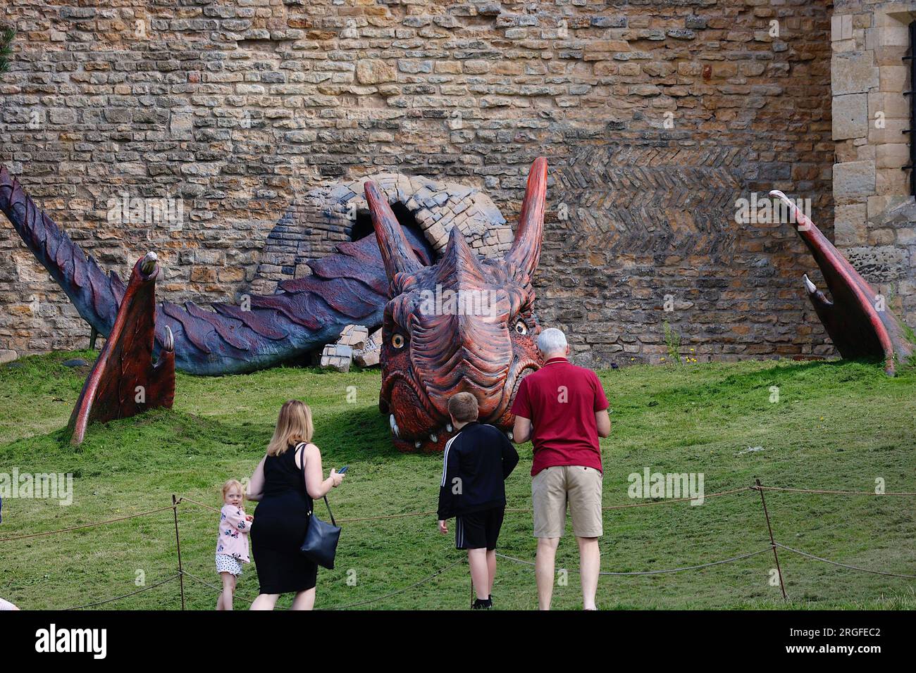 Lincoln, Lincolnshire, UK. 09 August, 2023. UK Weather A bright and