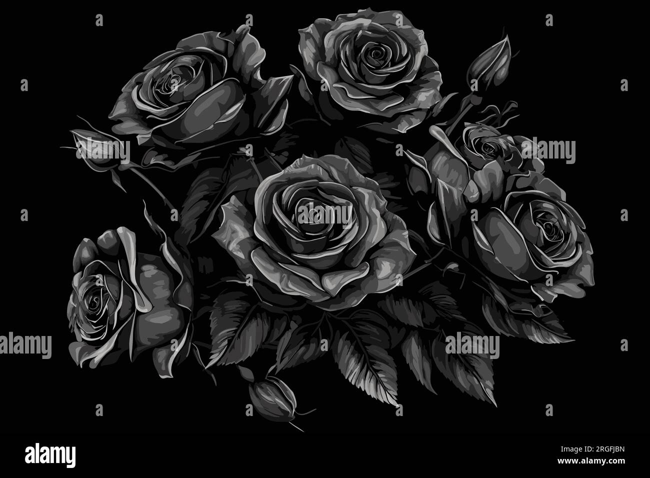 watercolor handpainted vector art painting illustration flower