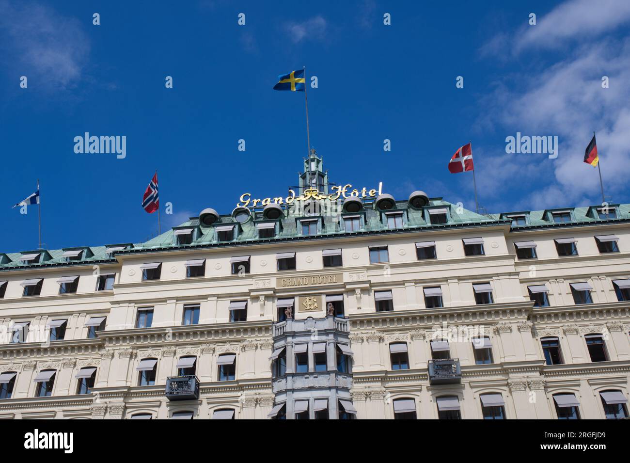 Grand Hotel, Stockholm, Sweden Stock Photo