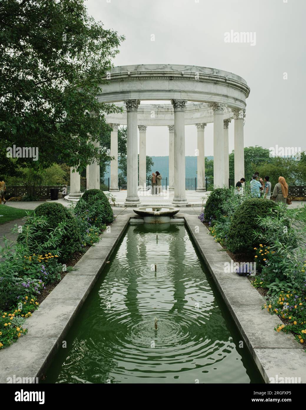The Temple of the Sky, at Untermyer Gardens, Yonkers, New York Stock