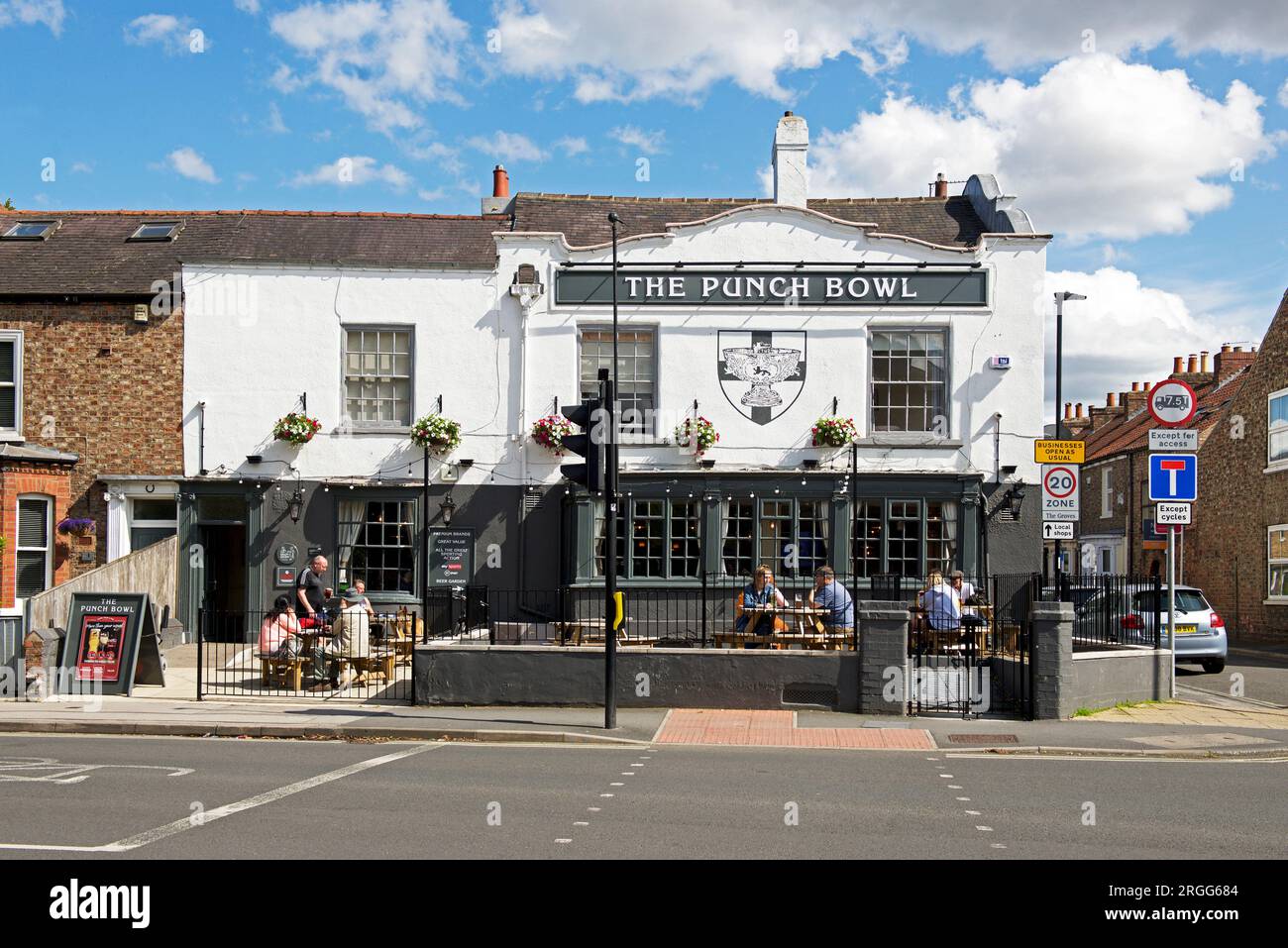 The Punch Bowl pub, Lowther Street, York, North Yorkshire, England, UK