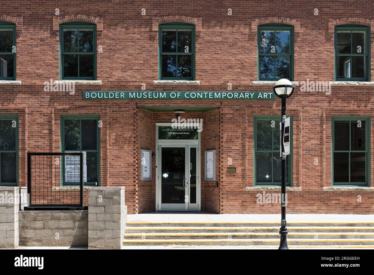 Boulder Museum of Contemporary Art, Boulder, Colorado, USA Stock Photo