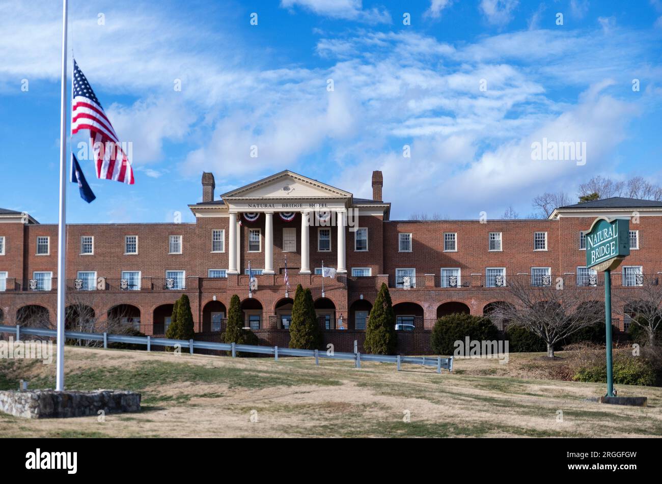 Natural Bridge Hotel, Trademark Collection by Wyndham Stock Photo Alamy