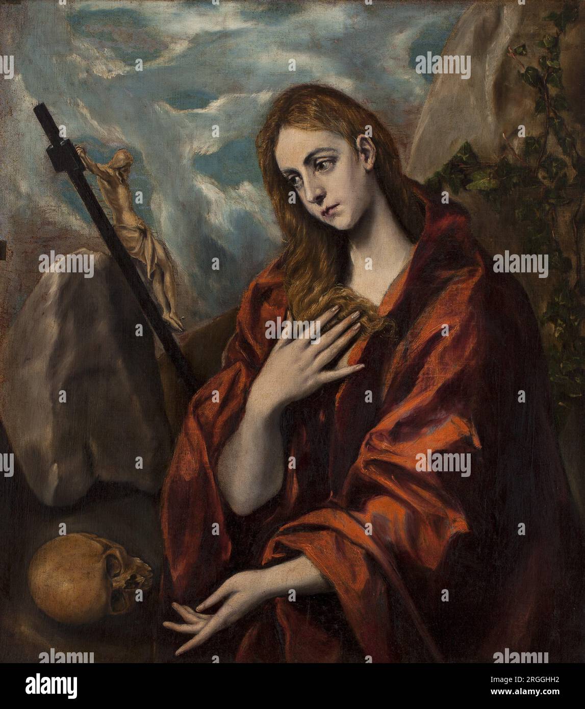 Pentitent mary magdalen hi-res stock photography and images - Alamy