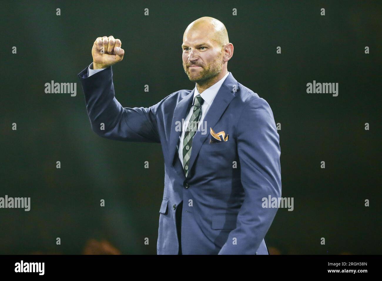 Canton, Ohio, USA. 4th Aug, 2023. Joe Thomas at the 2023 Hall of Fame